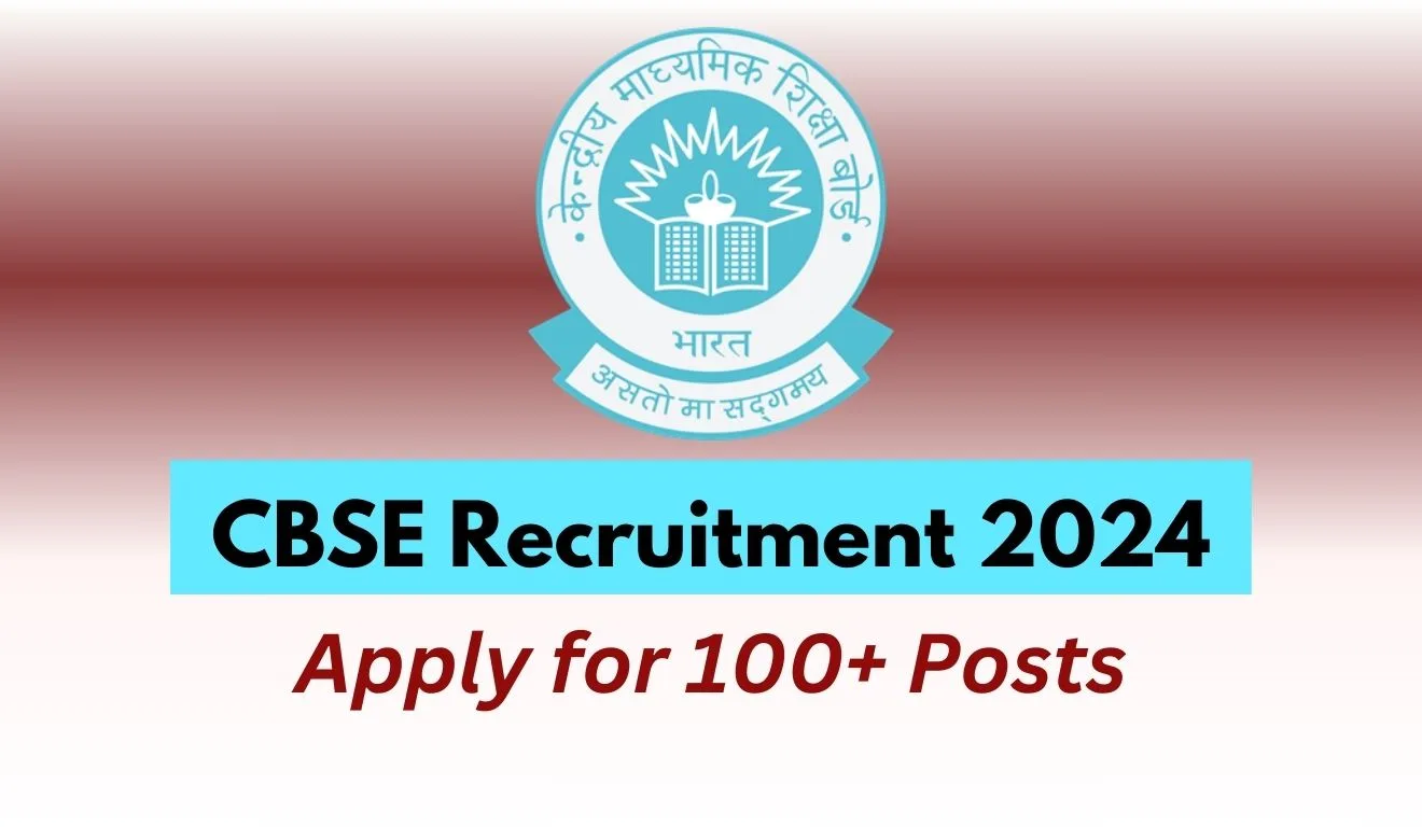 CBSE Recruitment 2024 Apply Online For 100 Vacancies   CBSE Recruitment 2024 Jpg.webp