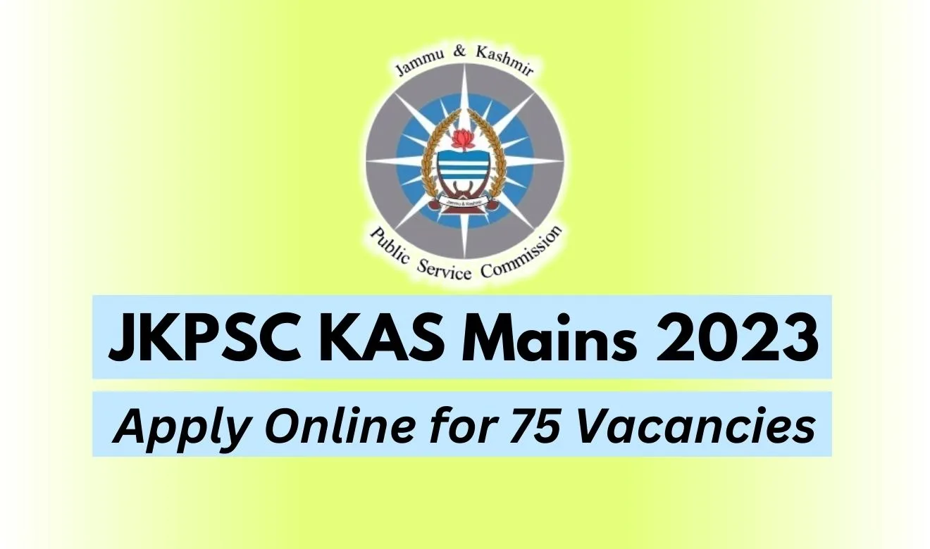 JKPSC KAS Mains 2023 Notification